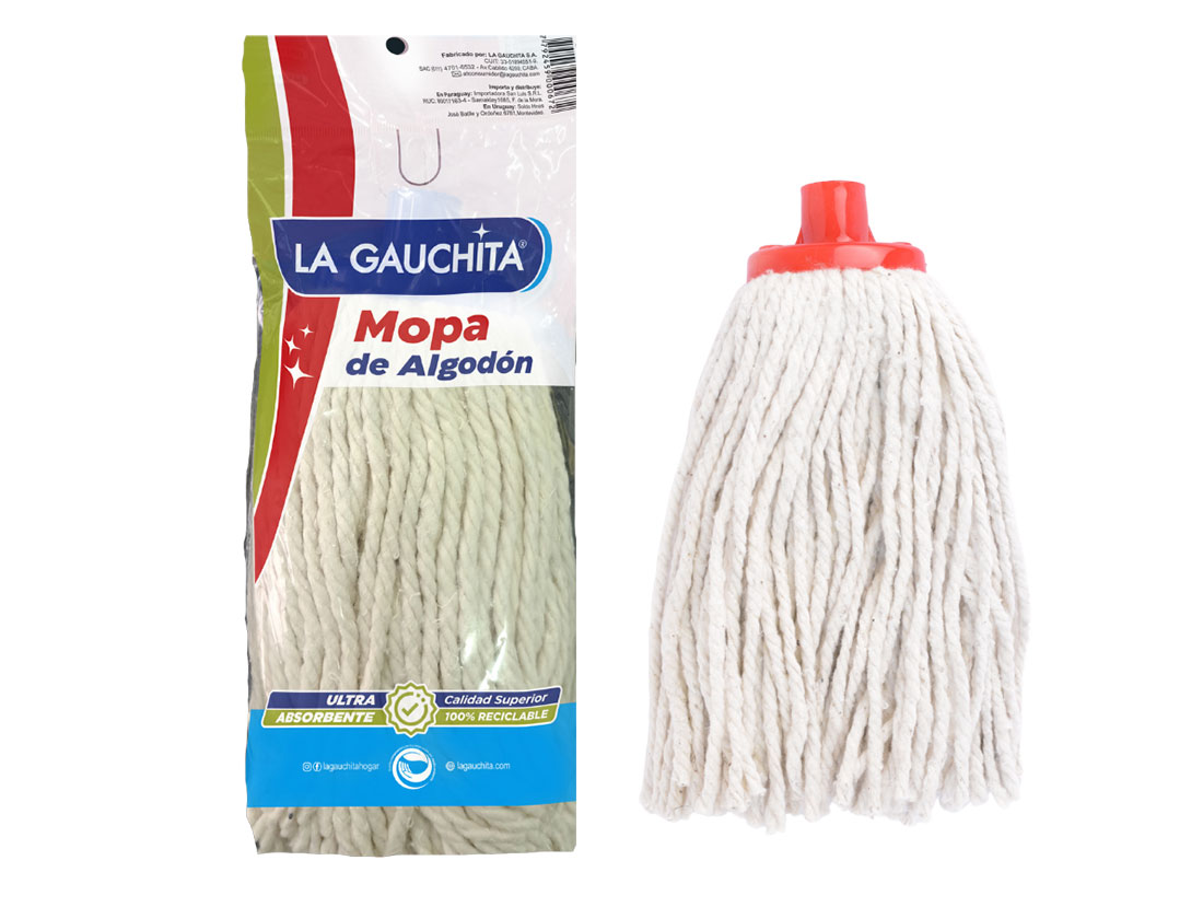 Mopa de pabilo La Gauchita