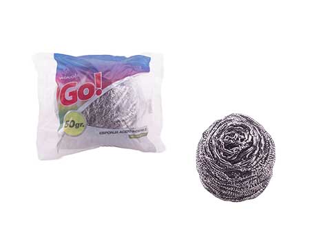 Bollito de Acero Inoxidable Go! 50 grs